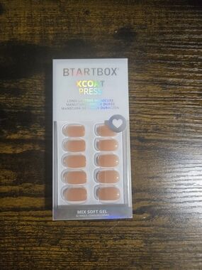 XCOAT PRESS Mix Soft Gel Press-On Nails - Nude Peach